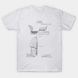 Carriage Body Vintage Patent Hand Drawing T-Shirt